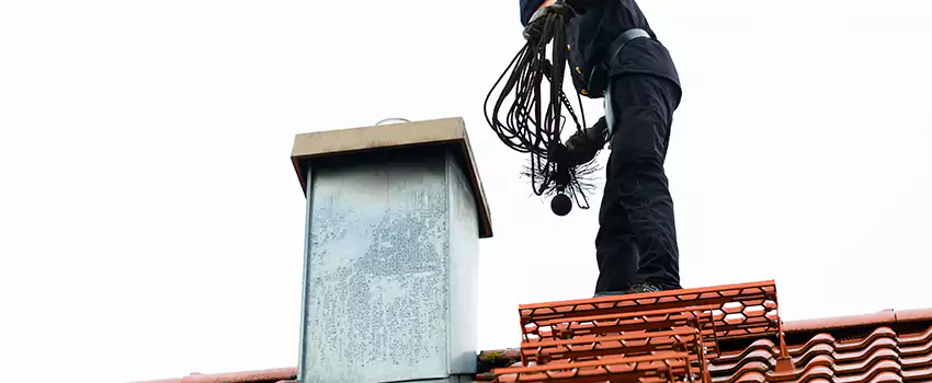 Chimney Brush Cleaning in Chicago Heights, Illinois