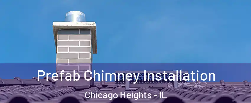 Prefab Chimney Installation Chicago Heights - IL